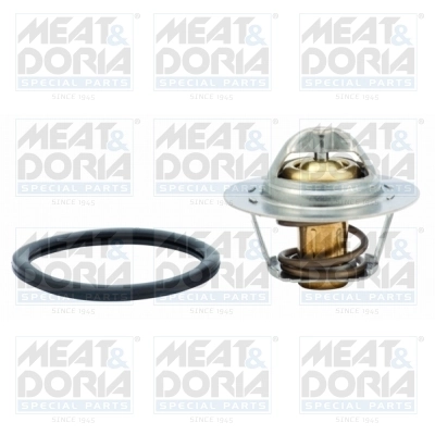 Thermostat, coolant